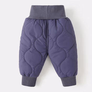 婴幼儿加绒加厚宝宝裤子冬装保暖裤羽裤