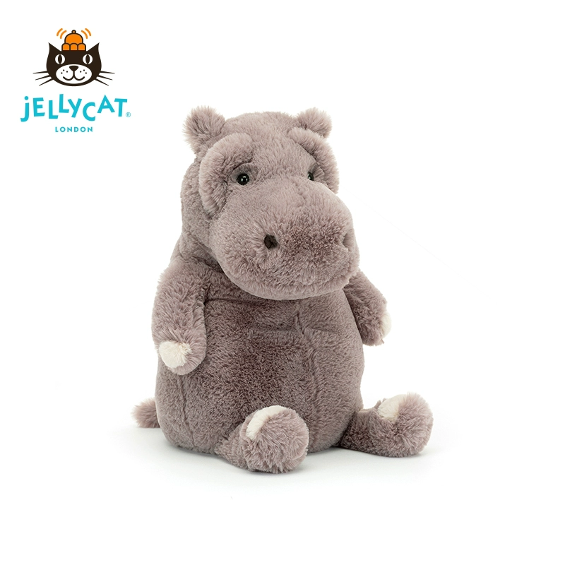 桃金娘河马儿童毛绒玩偶